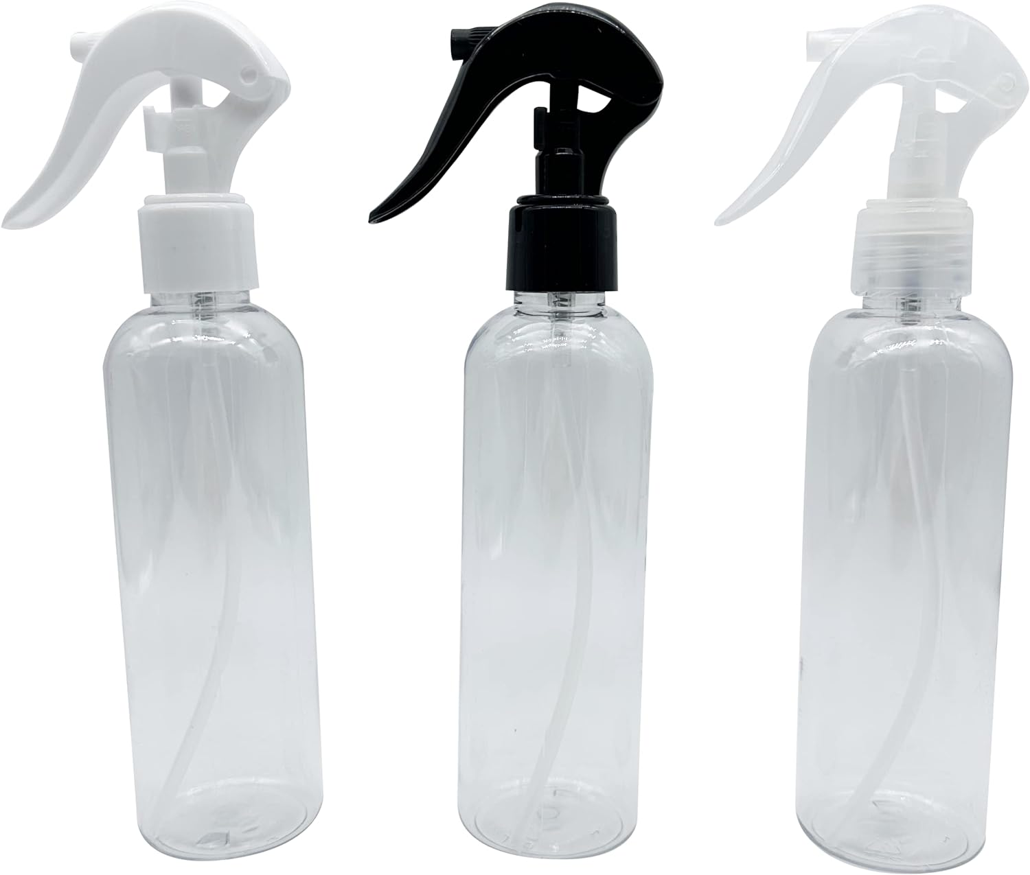 GERILEO - Pack 3 Botes Spray Vacíos de 200 ml - Para Hogar, Limpieza, Pelo, Ambientador, Peluquería, Plantas, Desinfectante - Botellas Spray Reutilizable, Pulverizador Rellenable, Vaporizador, Dispensador