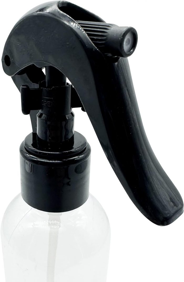 GERILEO - Pack 3 Botes Spray Vacíos de 200 ml - Para Hogar, Limpieza, Pelo, Ambientador, Peluquería, Plantas, Desinfectante - Botellas Spray Reutilizable, Pulverizador Rellenable, Vaporizador, Dispensador